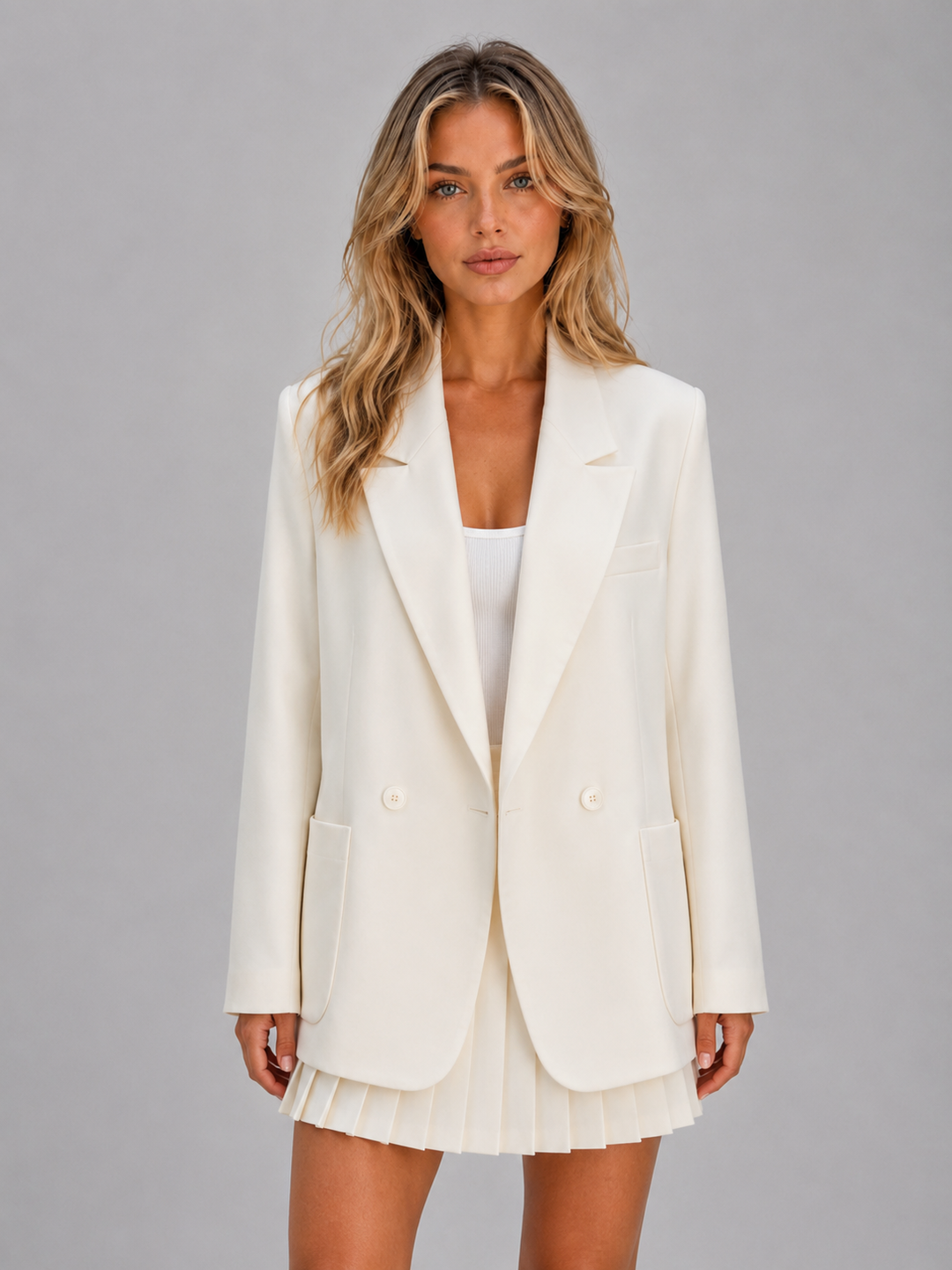 Blazer Doppiopetto Donna | Oversize Sartoriale 4