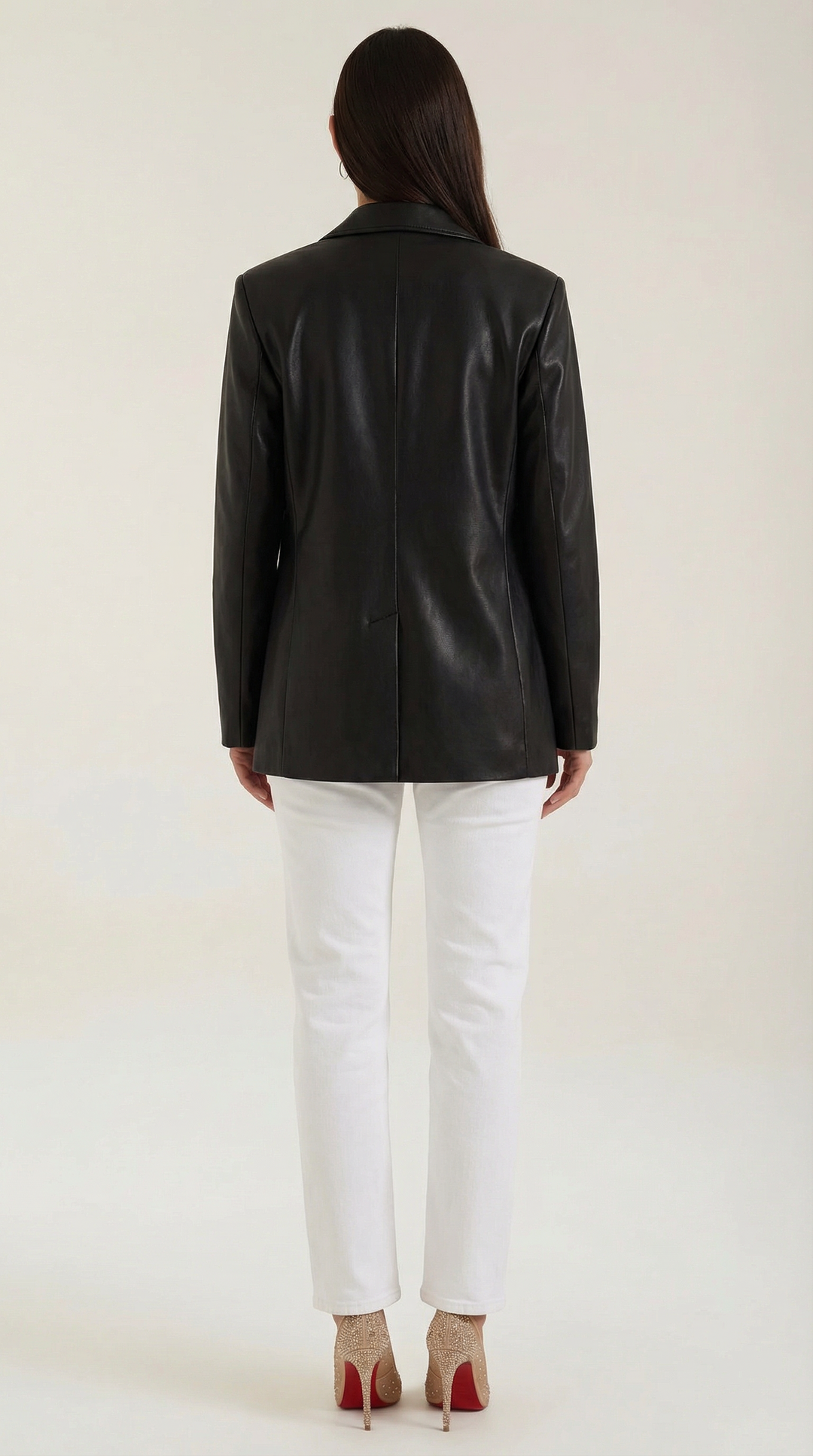 Blazer Donna Oversize | Effetto Lucido Strutturato 4