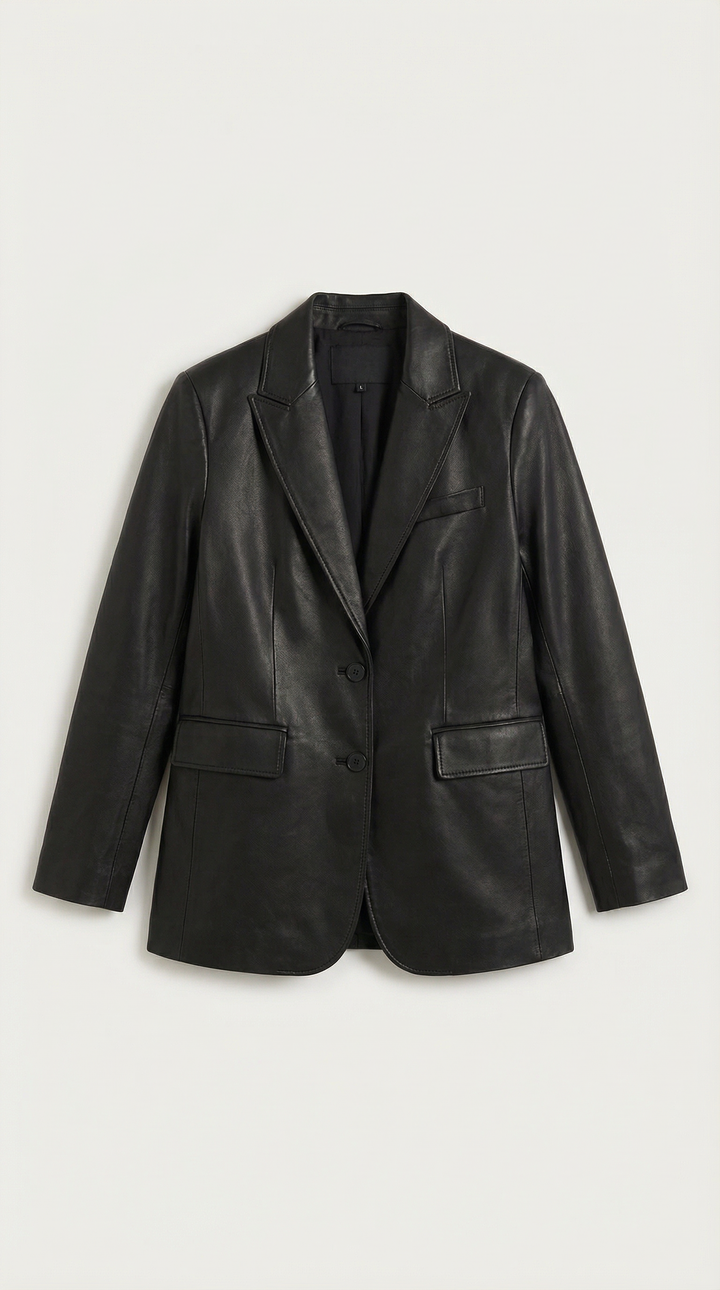 Blazer Donna Oversize | Effetto Lucido Strutturato 5