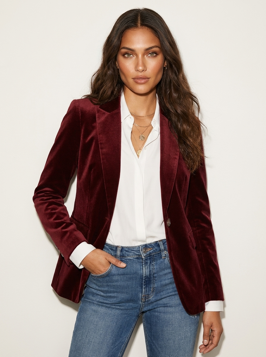 Women's Blazer | Tailored Fit & Classic Lapel