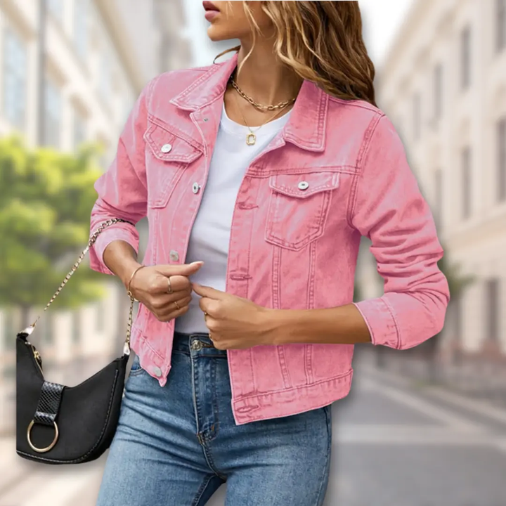 Chic Button-Up Jacket for Women – Effortlessly Stylish &amp; Versatile-Caliboot