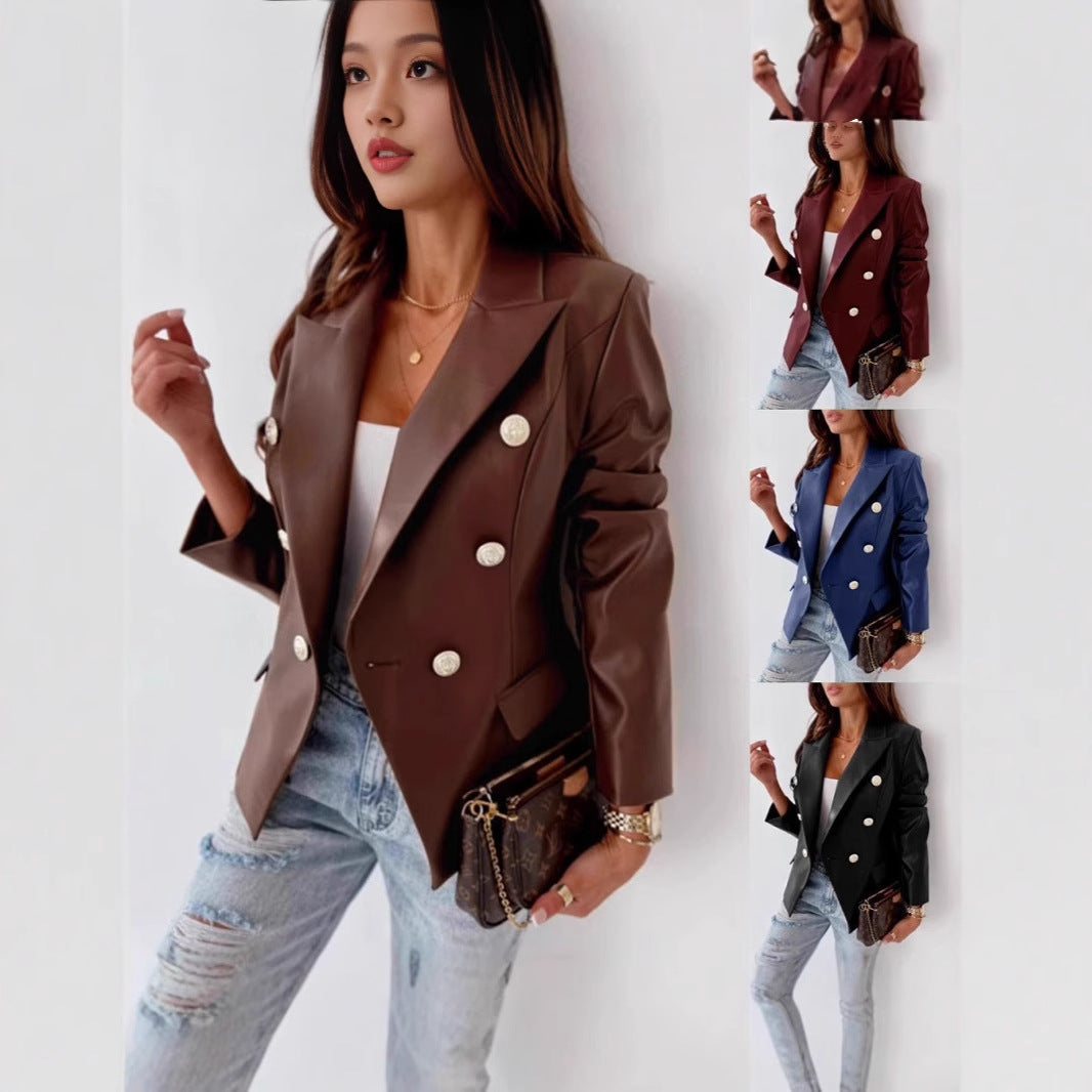 Women's Double Breasted Blazer | Tailored Fit & All-Day Comfort 1