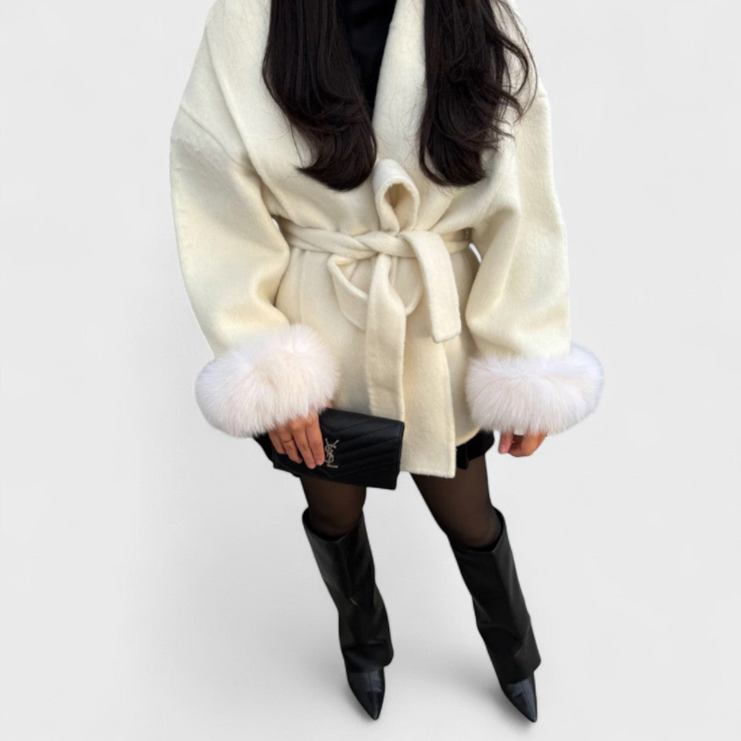 Women's Elegant Coat | Removable Cuffs 1