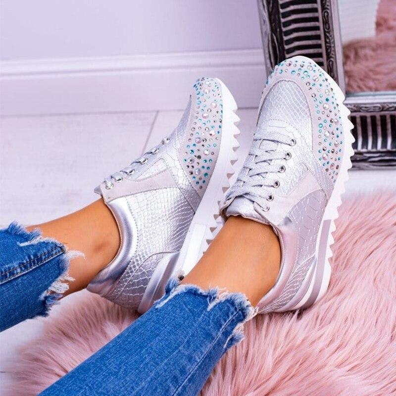 Embossed Fashion Sneakers for Women – Chic &amp; Comfortable Style
