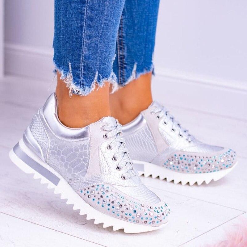Embossed Fashion Sneakers for Women – Chic &amp; Comfortable Style
