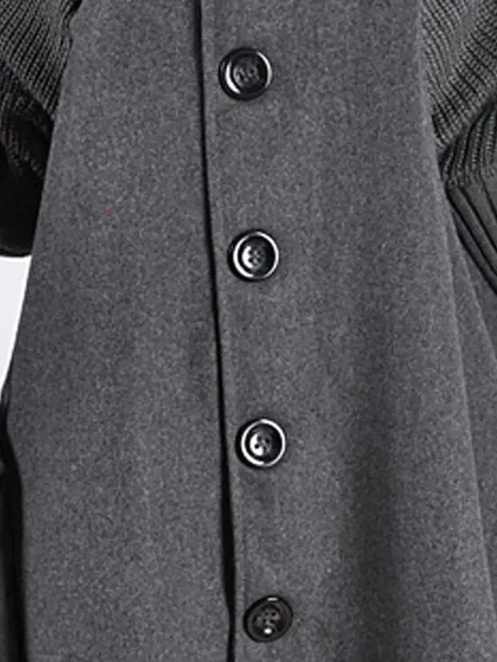 High Neck Black Trench Coat for Women – Elegant &amp; Versatile Style 5
