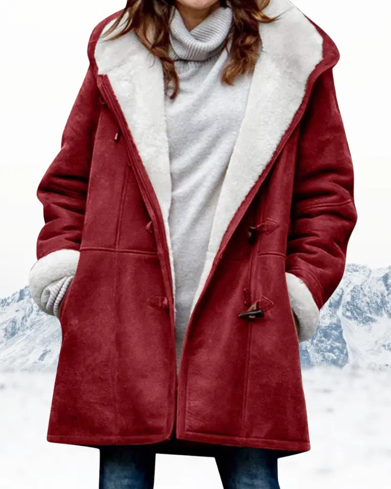 Hooded Wool Coat for Women – Stylish &amp; Warm Winter Outerwear 3