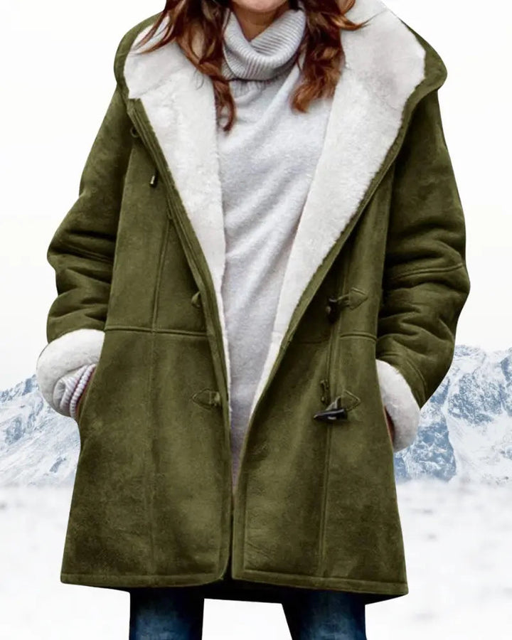 Hooded Wool Coat for Women – Stylish &amp; Warm Winter Outerwear 4