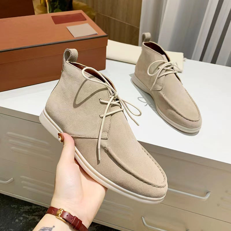 Lace-Up Short Boots for Women – Stylish &amp; Comfortable Footwear
