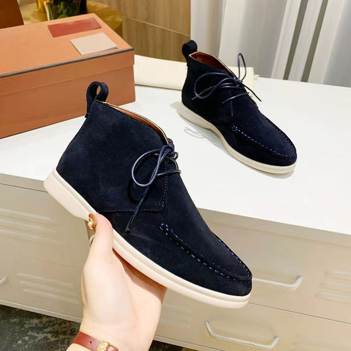 Lace-Up Short Boots for Women – Stylish &amp; Comfortable Footwear