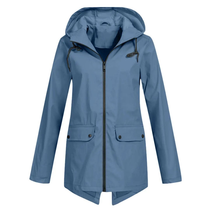 Waterproof Long Jacket for Women – Stylish &amp; Functional-Caliboot