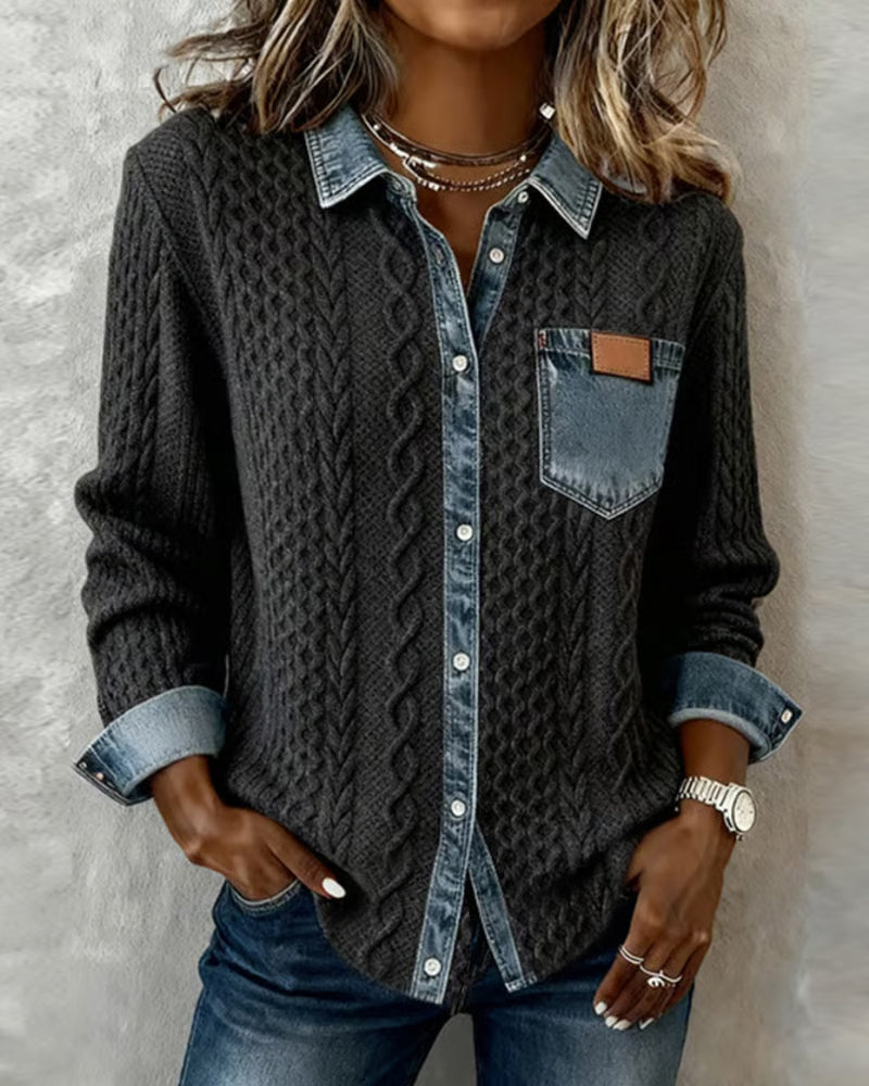 Women's Long-Sleeve Top | Comfortable & Versatile