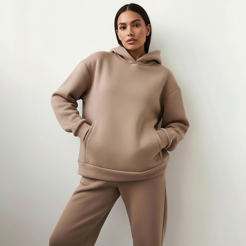 Dames Oversized Loungewear Set – Zachte Comfortabele Pasvorm - AIDA LENA