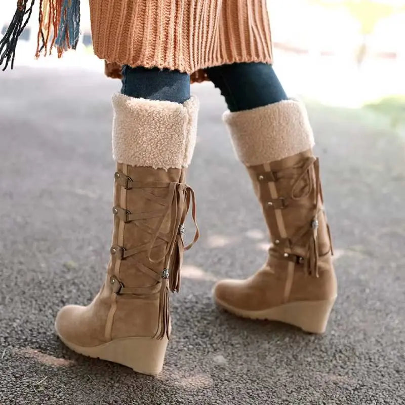 Stylish Mid-Calf Rain Boots for Women – Elegant &amp; Comfortable