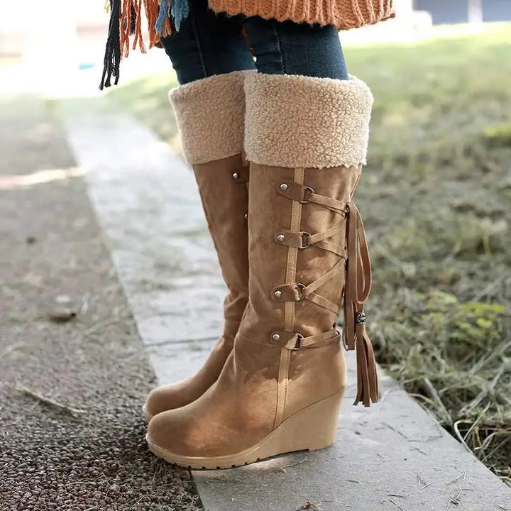 Stylish Mid-Calf Rain Boots for Women – Elegant &amp; Comfortable