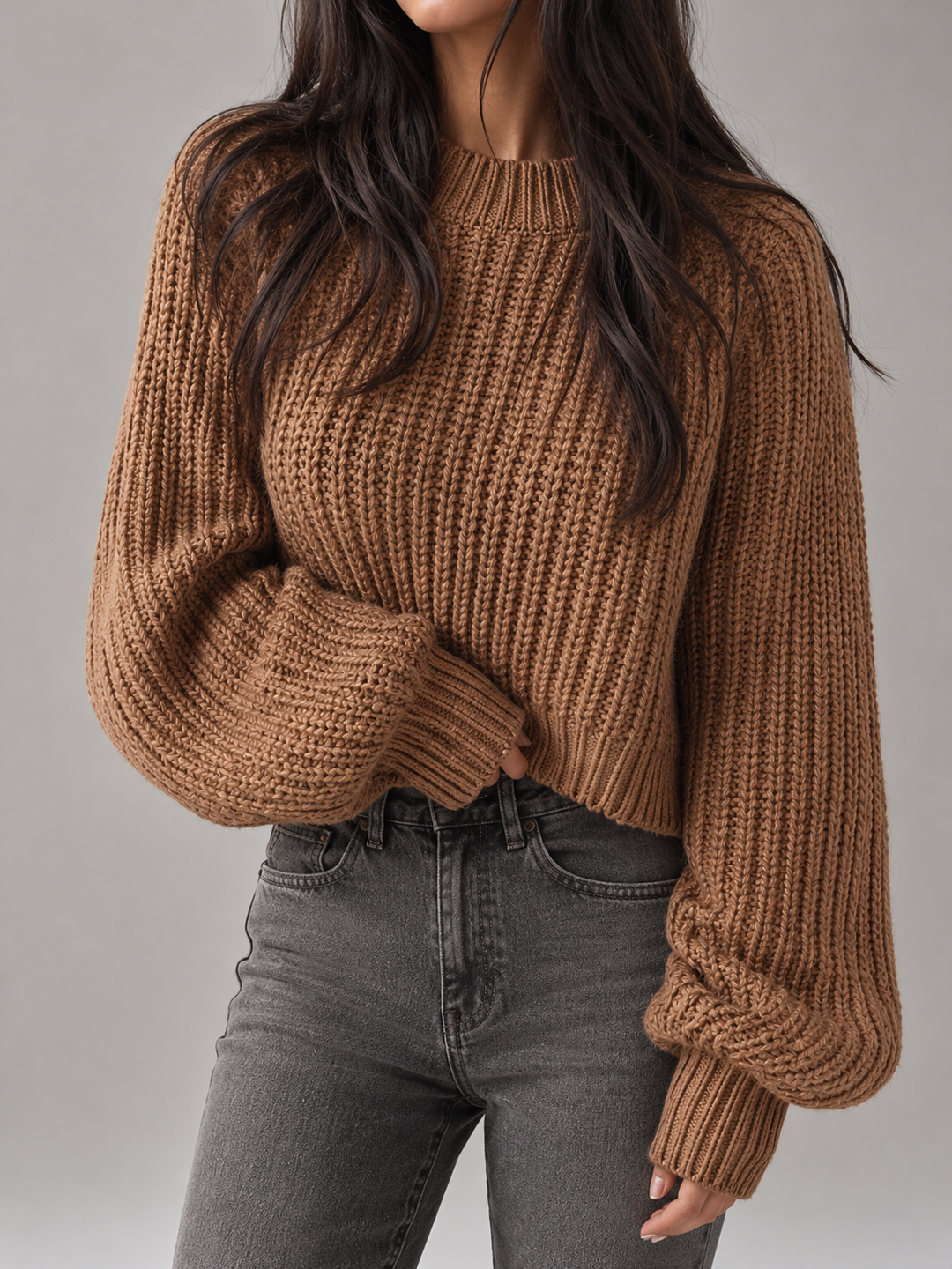 Chunky Knit Oversized Sweater
