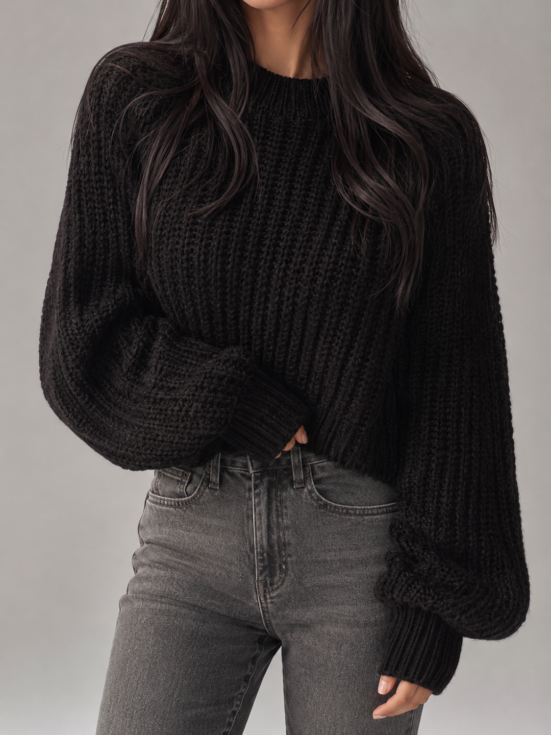 Chunky Knit Oversized Sweater
