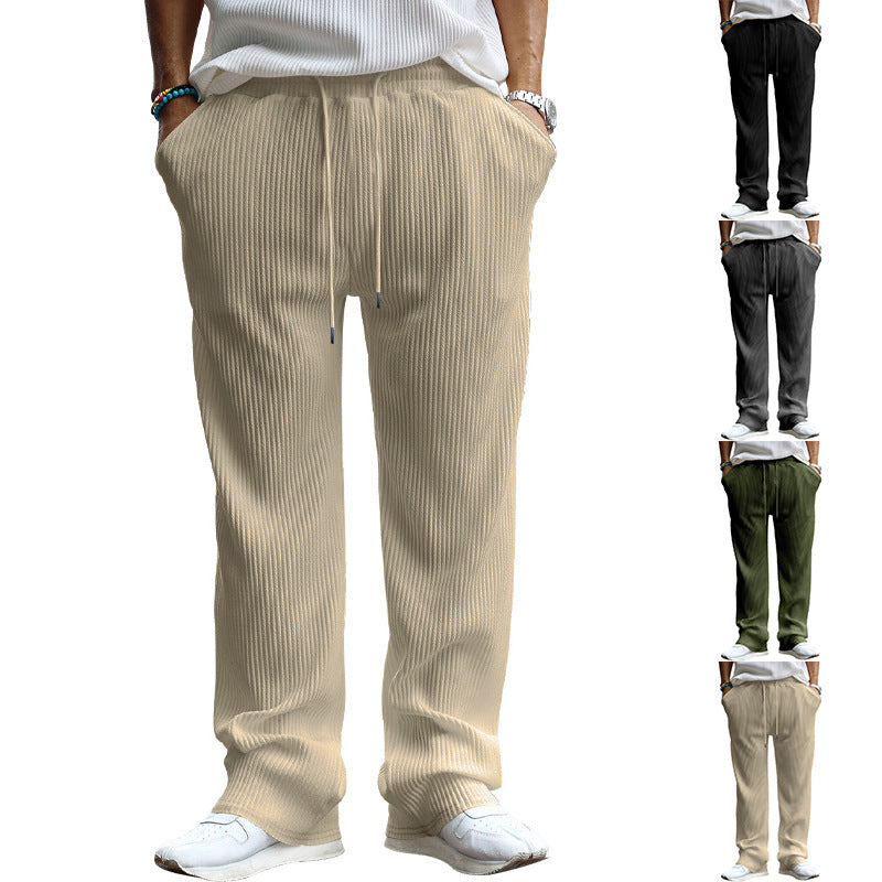 Women's Pleated Trousers | Elastic Waist & All-Day Comfort