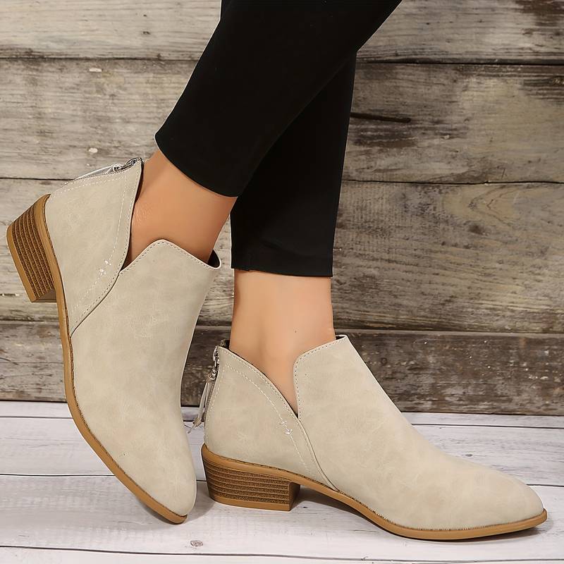 Pointed Toe Ankle Boots for Women – Elegant &amp; Comfortable