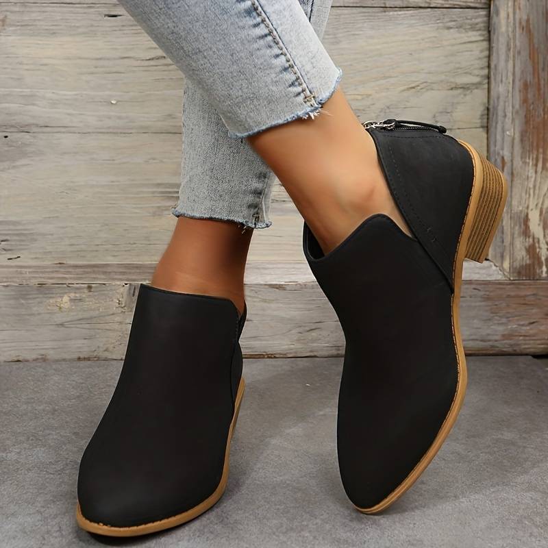 Pointed Toe Ankle Boots for Women – Elegant &amp; Comfortable