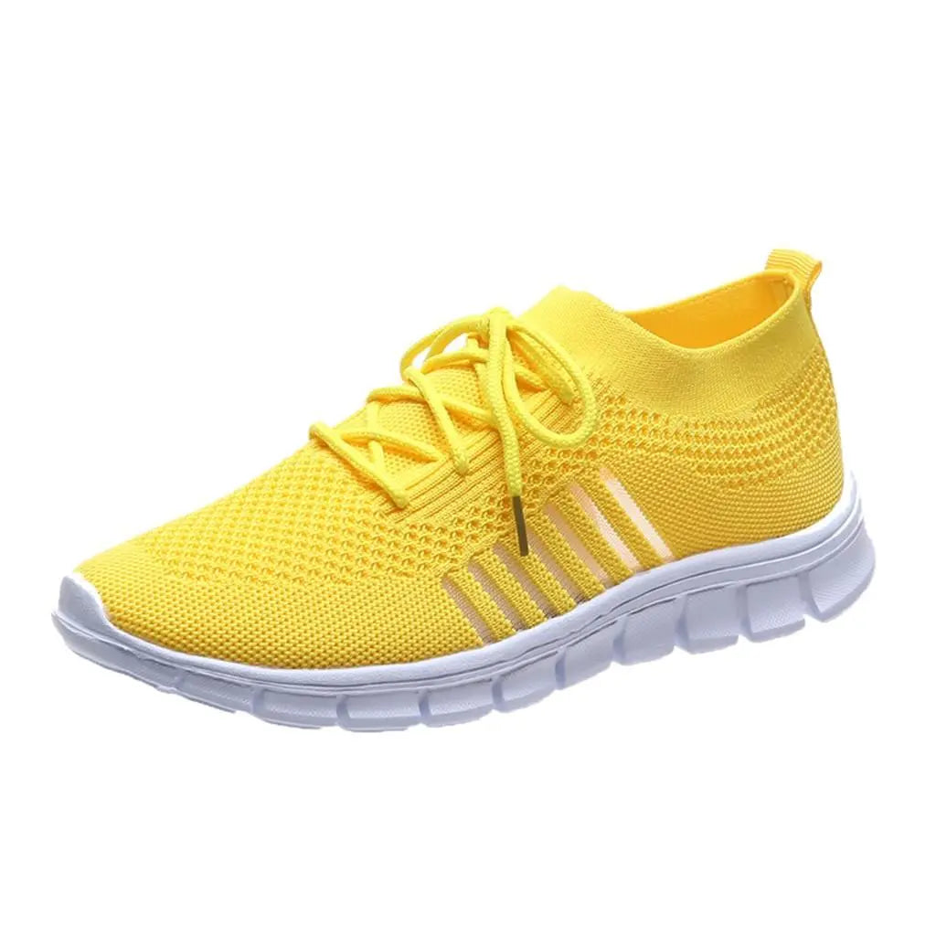 Breathable Knit Sneakers for Women – Lightweight &amp; Comfortable