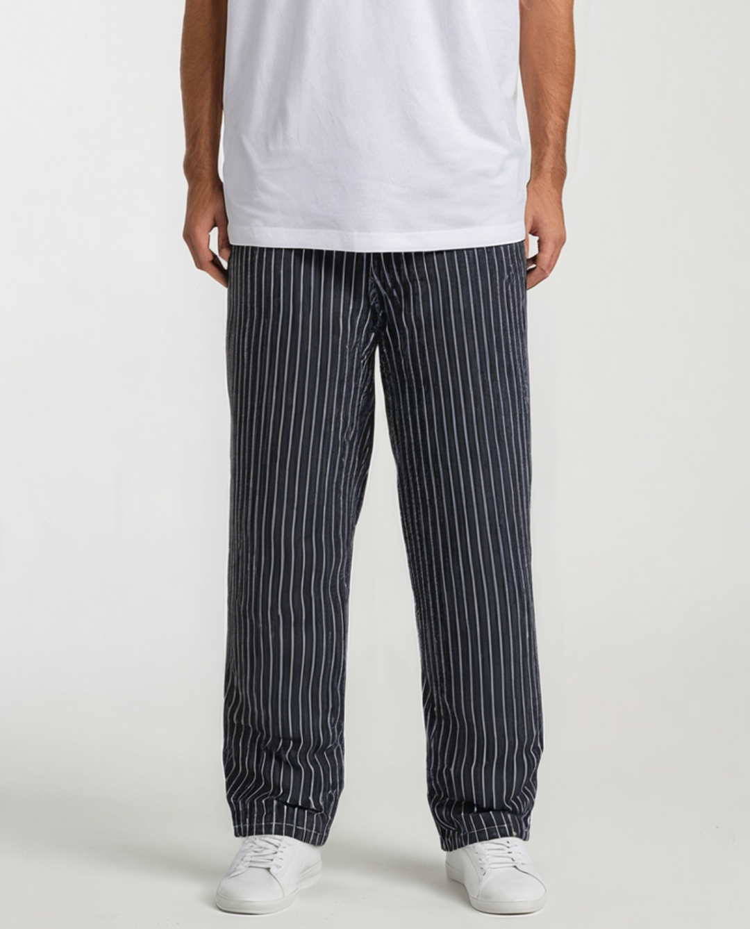Pantaloni a Righe Donna | Vestibilità Ampia e Comfort 1
