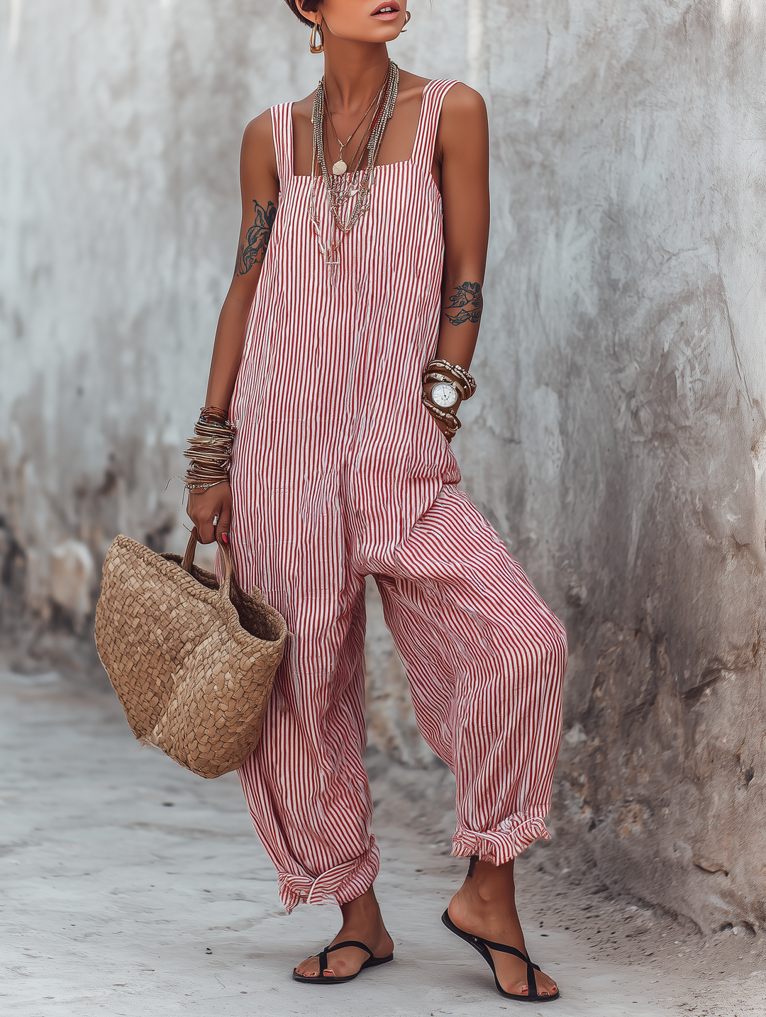 Women's Summer Jumpsuit | Soft Cut & Boho Style