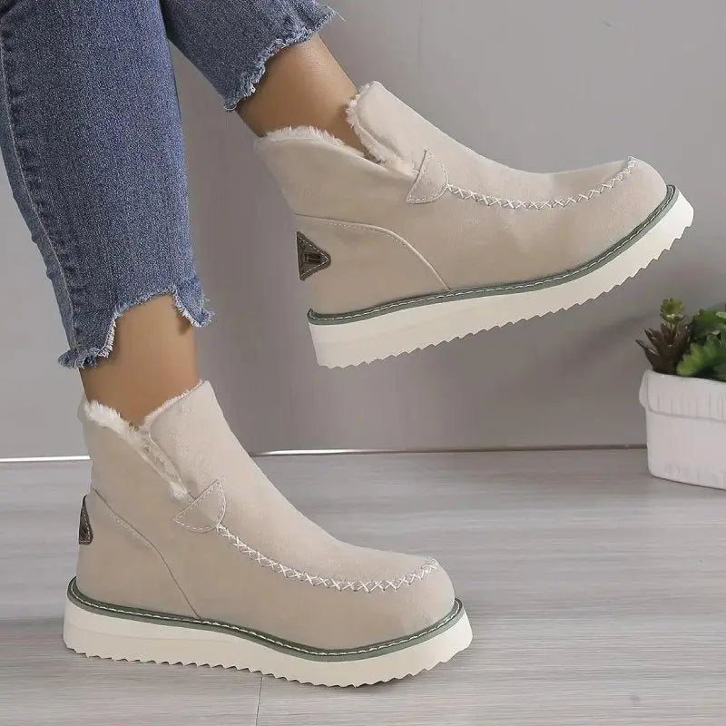 Thick Sole Non-Slip Boots for Women – Stylish &amp; Comfortable
