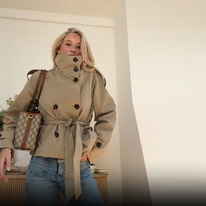 Women's Trench Coat | Belted & Fitted Cut