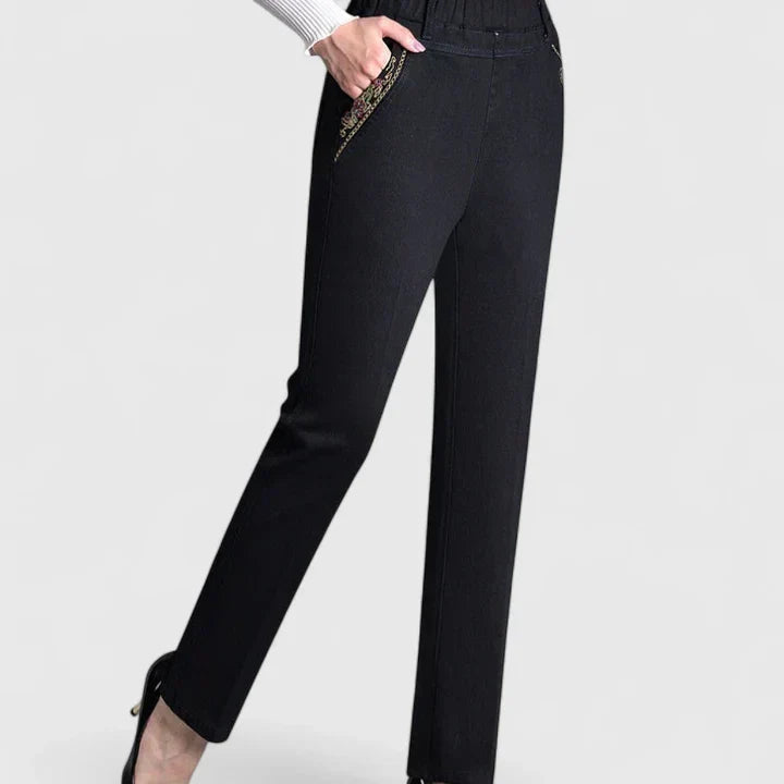 Women's Trousers | Elastic Waistband & Flattering Fit 1