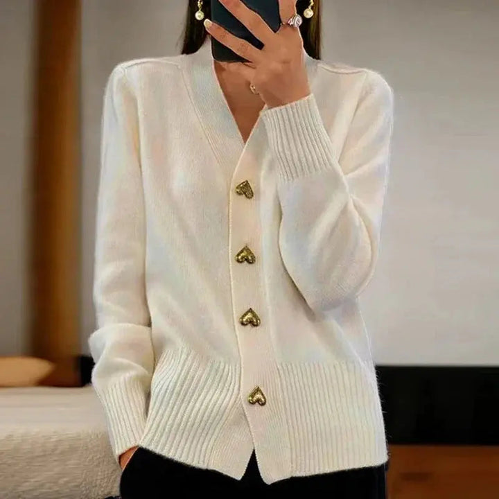 V-Neck Cardigan Sweater for Women – Stylish &amp; Cozy Layering Piece 1