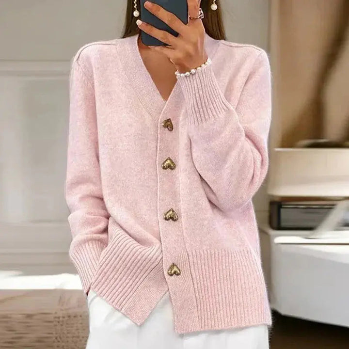 V-Neck Cardigan Sweater for Women – Stylish &amp; Cozy Layering Piece 4