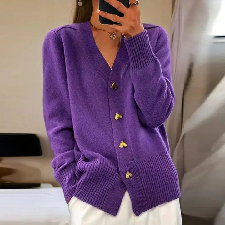 V-Neck Cardigan Sweater for Women – Stylish &amp; Cozy Layering Piece 5