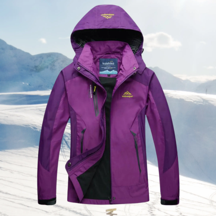 Wind &amp; Water-Resistant Outdoor Jacket for Women – Stylish &amp; Functional-Caliboot