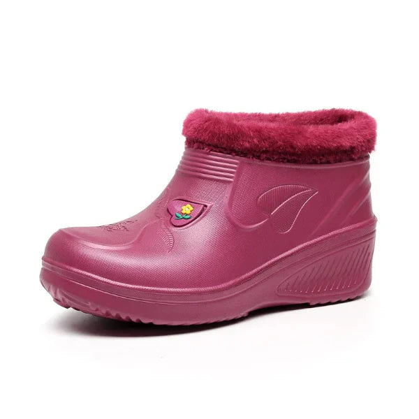 Waterproof Black Ankle Boots for Women – Cozy &amp; Stylish Winter Essential