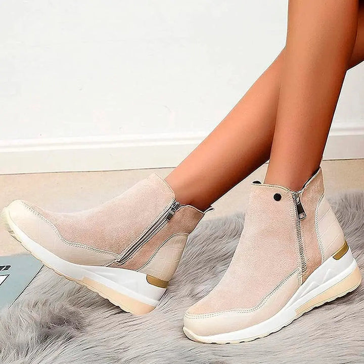 Wedge Heel Winter Boots for Women – Stylish &amp; Cozy Comfort