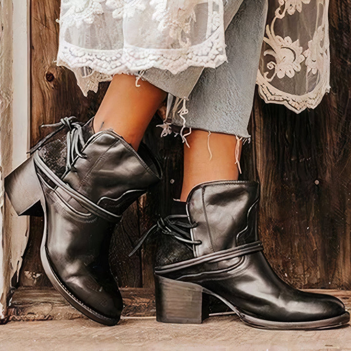 Western-Inspired Ankle Boots for Women – Chic &amp; Comfortable