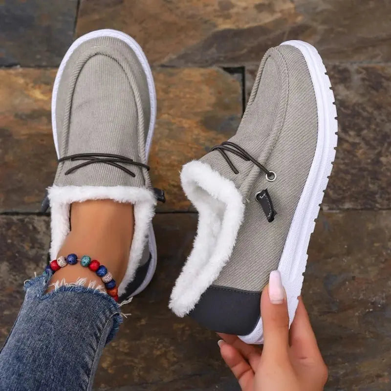 Thick Velvet Winter Shoes for Women – Cozy &amp; Stylish Comfort