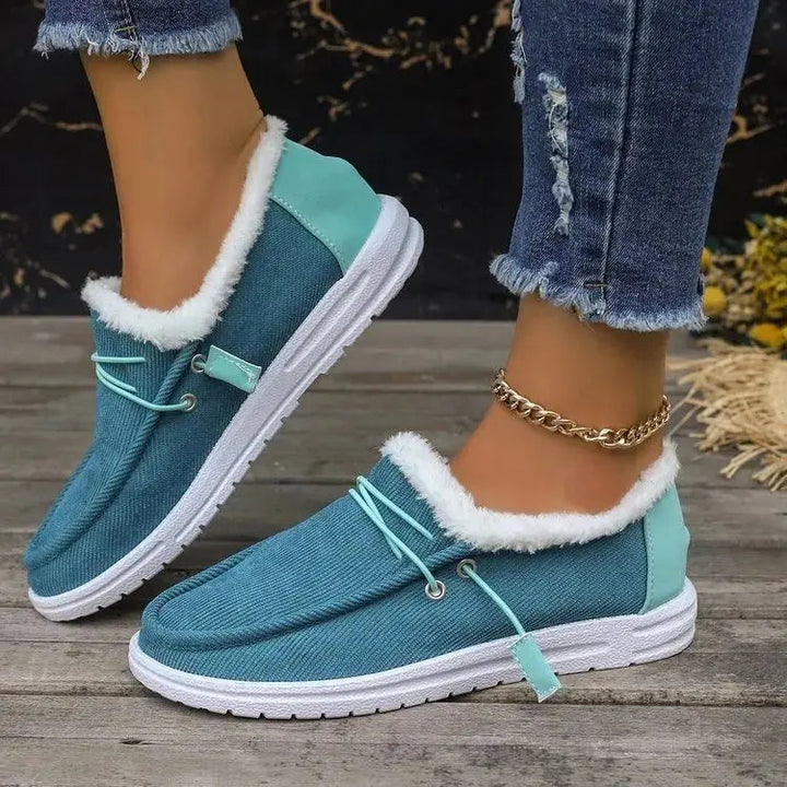 Thick Velvet Winter Shoes for Women – Cozy &amp; Stylish Comfort