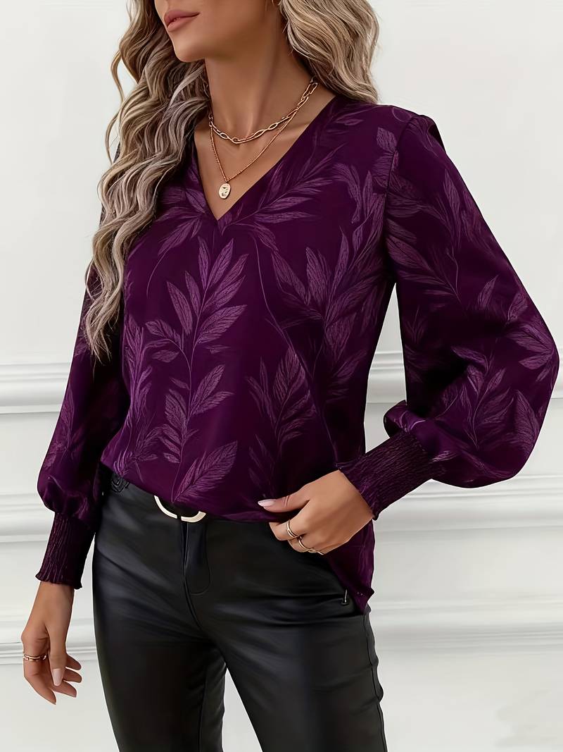 Yoni | Blusa con scollo a V 7