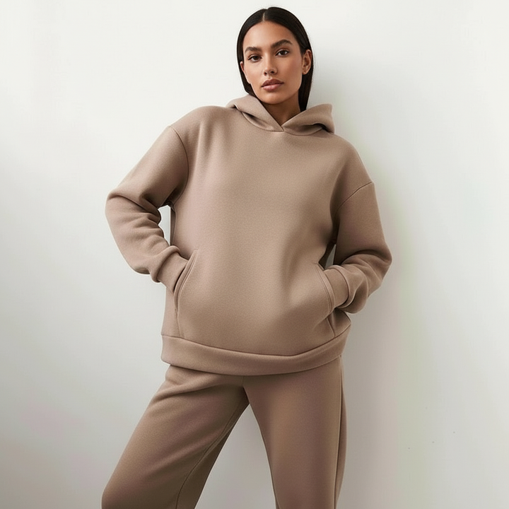 Dames Oversized Loungewear Set – Zachte Comfortabele Pasvorm - AIDA LENA