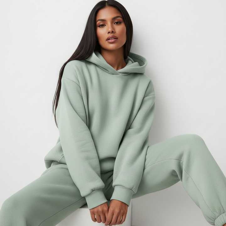 Dames Oversized Loungewear Set – Zachte Comfortabele Pasvorm - AIDA LENA