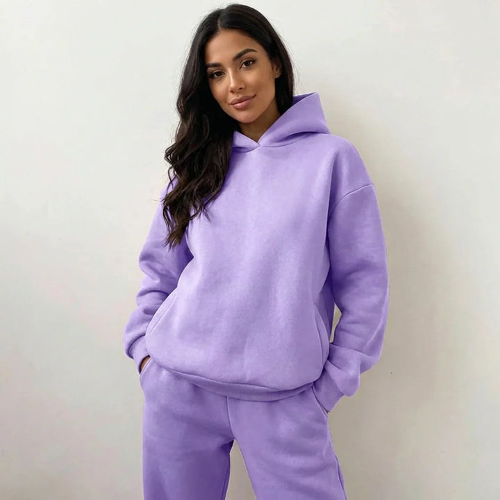 Dames Oversized Loungewear Set – Zachte Comfortabele Pasvorm - AIDA LENA