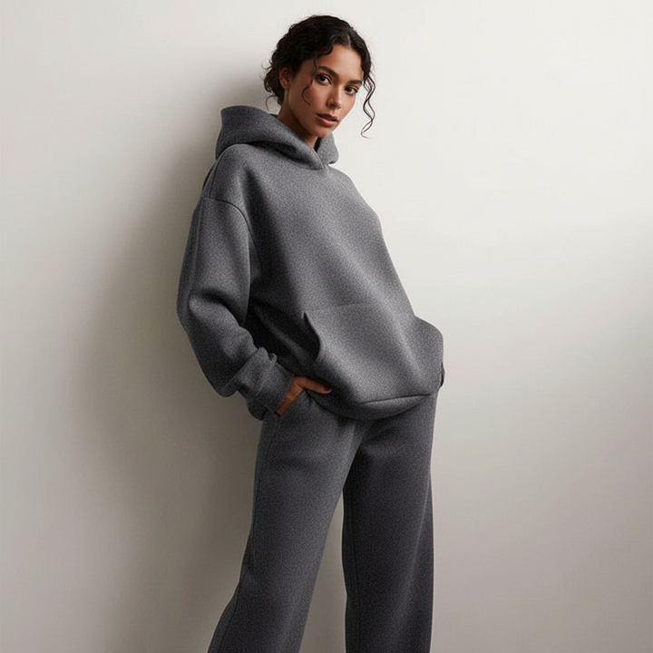 Dames Oversized Loungewear Set – Zachte Comfortabele Pasvorm - AIDA LENA