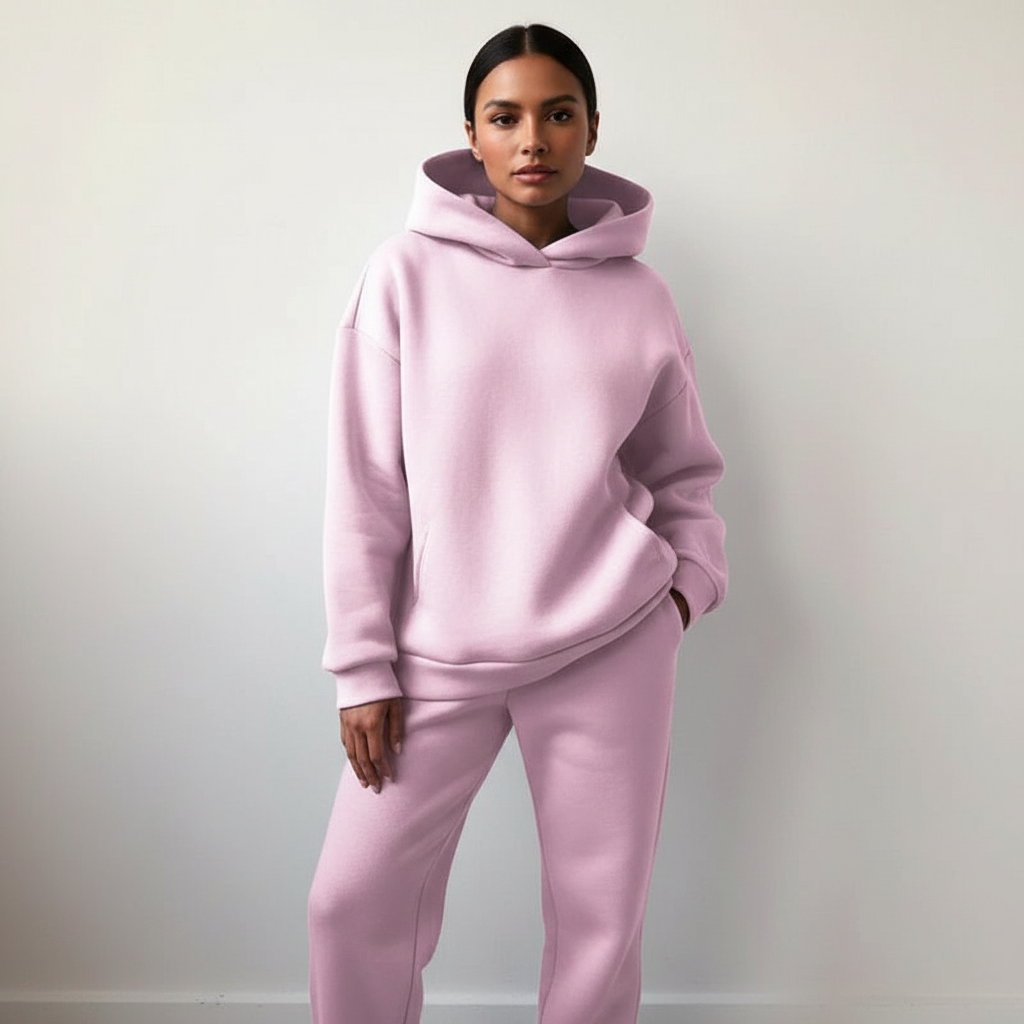 Dames Oversized Loungewear Set – Zachte Comfortabele Pasvorm - AIDA LENA