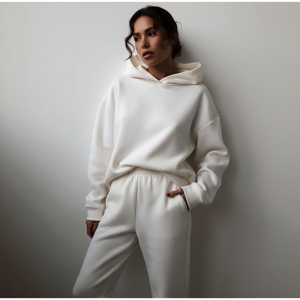 Dames Oversized Loungewear Set – Zachte Comfortabele Pasvorm - AIDA LENA