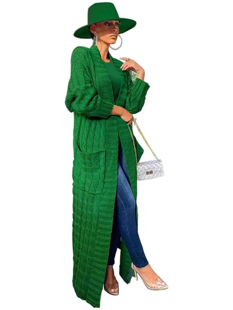 Cardigan Lungo Donna | Con Tasche e Vestibilità Comfort 4