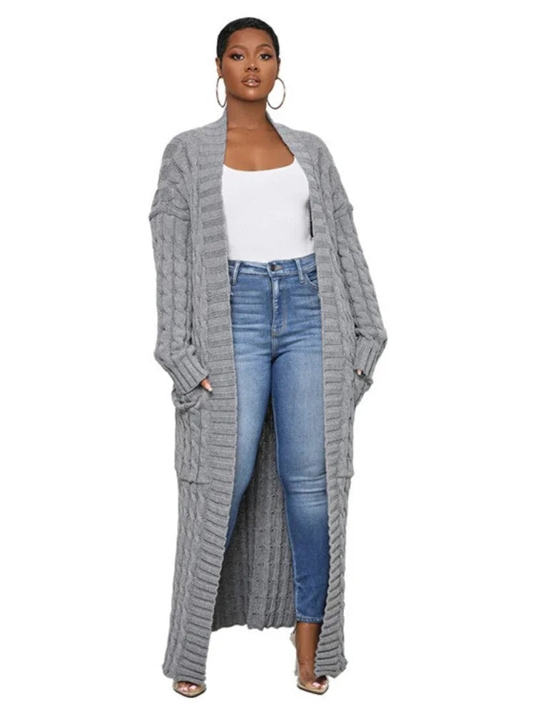 Cardigan Lungo Donna | Con Tasche e Vestibilità Comfort 3