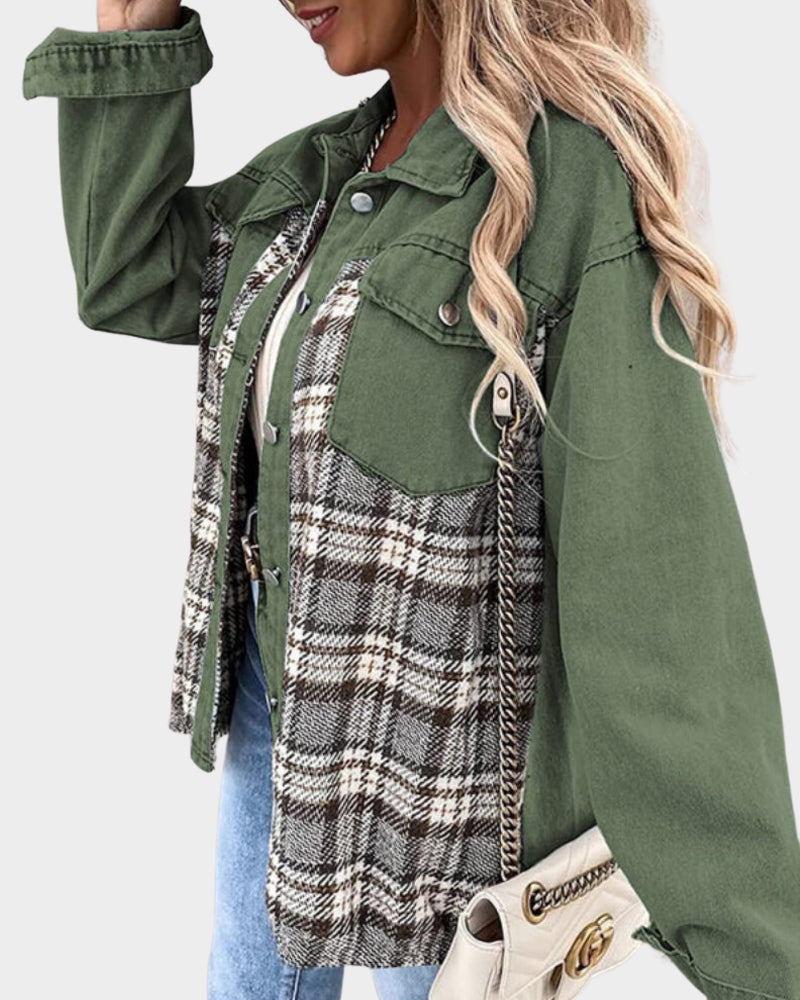 Cardigan Donna | Motivo a Quadri e Comfort Tutto il Giorno 4