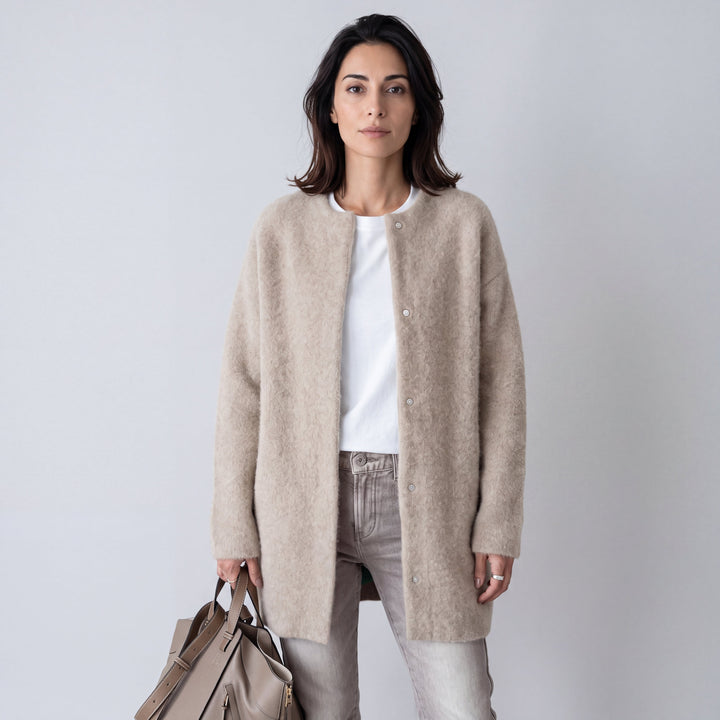 Cardigan Lungo Donna | Morbido e Avvolgente 1